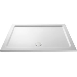 BALTERLEY 1300mm x 800mm Premium Rectangular Shower Tray - White