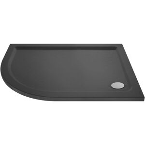 Balterley - 1200mm x 900mm Premium Shower Tray - Left Hand Offset Quadrant - Slate Grey