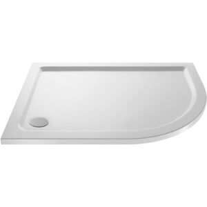 Balterley - 1200mm x 900mm Premium Shower Tray - Right Hand Offset Quadrant - White