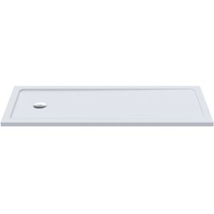 BALTERLEY 1700mm x 700mm Premium Slip Resistant Slimline Bath Replacement Tray- White