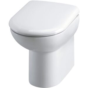BALTERLEY Comfort Height Back To Wall Toilet Pan - 440mm x 370mm x 530mm