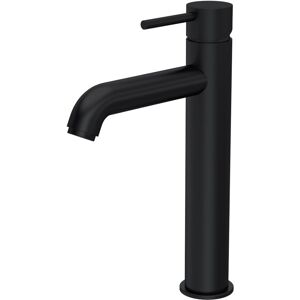 Balterley - Round Minimalist Tall Mono Basin Mixer Tap - Matt Black