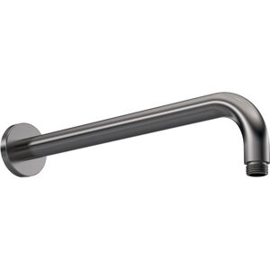 BALTERLEY Round Wall Mount Shower Arm - 345mm - Brushed Pewter