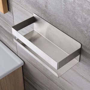 ZVD Self-adhesive shower caddy without drilling, shower caddy, bathroom shelf made of stainless steel