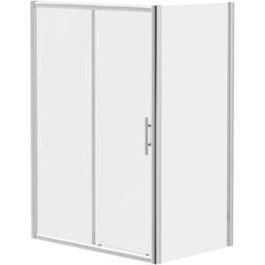 Wholesale Domestic - Series 8 Plus Chrome 1200mm x 900mm Sliding Door Shower Enclosure