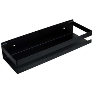 Ymyny - Shelf Shower Shelf Wall Shelf Bathroom Black Support 20cm Storage Stainless Steel mumu