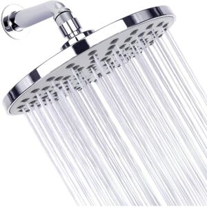 Linghhang - Shower accessories shower shower shower shower round shower eight inch plated Lotus spray head cross-border dark