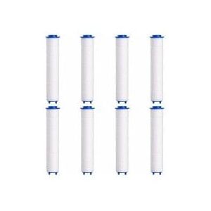 ZVD - Shower Head Filter,8 Pcs pp Cotton Shower Filter Anti-limescale Removable for Shower Head (95mm)