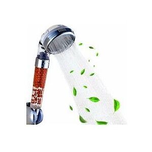 ZVD - Shower Head, Shower Head with Pressure Boost, Anti-Limescale Shower Head with High Pressure Water Saver Filter with Ionic Filtration System