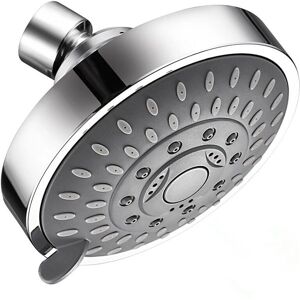 Cyslmuk - Shower head with 5 settings, shower head and adjustable ball joint, adjustable shower head