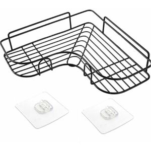Dewdat - Shower Shelf and Storage, Corner Shower Shelf Without Drilling, Bathroom Shelf, Stainless Steel Shower Soap Holder For Bathroom, Bathroom