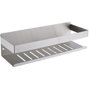 Tinor - Shower Shelf No Drilling, Self Adhesive Shower Shelf, SUS304 Stainless Steel Adhesive Shower Basket Brushed Nickel 30CM