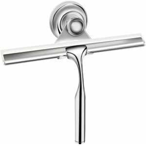 Hoopzi - Shower Squeegees Stainless Steel with Suction Cup Hook Window Squeegees for Bathroom Mirror Wiper, Window Glass Cleaning (Squeegee)