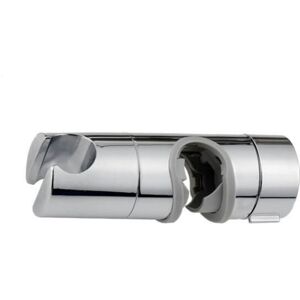 Showerdrape - Universal Chrome Shower Rail Slider Attachment for 18-25mm Riser Rail