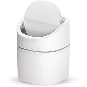 Héloise - Small Table Trash Can, Mini Kitchen Desktop Trash Can, Desktop Trash Can, Used in Living Room, Bedroom and Office, Plastic Indoor Trash Can