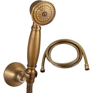 TONCHEAN Solid brass hand shower shower head + 1.5 m shower hose