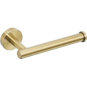 Sollbry - 304 Stainless Steel Toilet Paper Holder Wall Mounted Toilet Roll Holder for Bathroom Toilet Accessory in Brushed Gold
