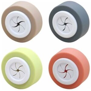 Sollbry - 4PACK Self-Adhesive Dish Towel Hooks, Round Adhesive Dish Towel Holder Clip Holder, abs Adhesive Towel Hook Bathroom, No Drilling Dish