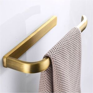 Antique Brass Toilet Paper Holder, Bathroom Towel Shelf, Wall Mounted Towel Ring, Towel Rack, Bathroom Accessory for Home - Sollbry