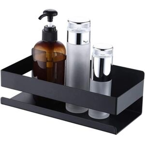 Sollbry - Bathroom Shelf, Hanging Shower Basket, Stainless Steel Housewares, Holder, Wall Mounted Kitchen Storage Organizer, Tools, Black, 23 x 10 x