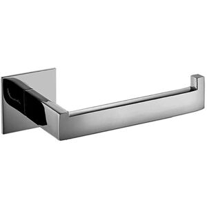 HomeT Toilet Paper Holder with Self Adhesive Stainless Steel wc Roll Paper Holder Chrome, Screwless in Bathroom, wc - Sollbry
