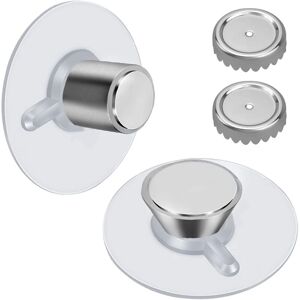 Sollbry - Pcs Magnetic Soap Holder, Powerful Fixing Stainless Steel Wall Mounted Soap Holder Magnetic Soap Holder