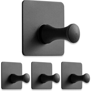 Sollbry Pieces Sticky Hooks, Adhesive Wall Hooks, Stainless Steel Self Adhesive Wall Hooks, Towel Hook, Adhesive Wall Hanging Hook, for Kitchen,