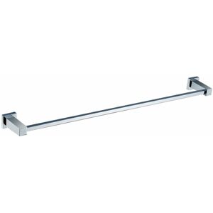 Nes Home - Square Single Towel Rail Chrome