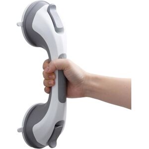 GOTRAYS Suction Grab Rails for Bathroom, 31 cm Hand Rails for Elderly, max Hold 110 kg Shower Grab Bar for Elderly, Senior, Disabled, Strong Bathtub Shower