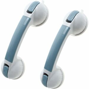 Toilet grab bar, suction cup handle, 2PCS Waterproof and Non-slip Handrail, 30cm - Alwaysh