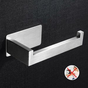 HOOPZI Toilet Paper Holder, Adhesive Stainless Steel, for Kitchen Bathroom - 1