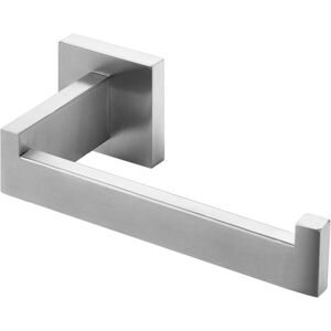 LINGHHANG Toilet Paper Holder (Square Brushed Steel), Stainless Steel Toilet Paper Holder Roll Holder for Bathroom and Kitchen