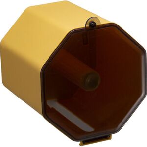 AlwaysH Toilet Paper Holder Tissue Holder Wall Mounted Waterproof Punch-free Hanging Wallpaper Towel Storage Box Yellow-Size 1613.514cm