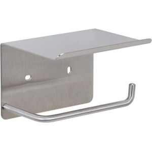 YMYNY Toilet Paper Holder with Adhesive Tray, Roll Paper Holder without Drilling, Stainless Steel sus 304, Wall Mounted Self Adhesive Toilet Paper