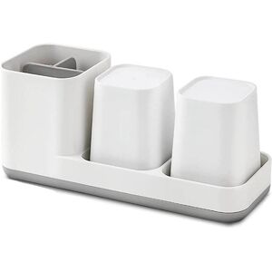 TLILY Toothbrush holder is suitable for bathroom children's electric toothbrush toothpaste holder set with 2 cups