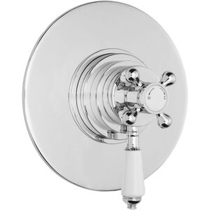 Balterley - Traditional Concealed Dual Thermostatic Shower Valve (1 Outlet) - Chrome