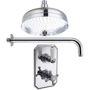 Balterley - Traditional Thermostatic Shower Set with Valve, Shower Head and Arm