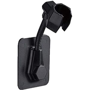 BEIJIYI Universal Shower Holder, Wall Mount Shower Head Holder, Adjustable ABS Shower Bracket, No Drilling, Self-Adhesive, Waterproof Swivel Shower Head
