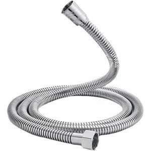 CYSLMUK Universal Shower Hose (G1/2 inch,2M), Anti-twist and Anti-kink Shower Hose, Stainless Steel/Chrome