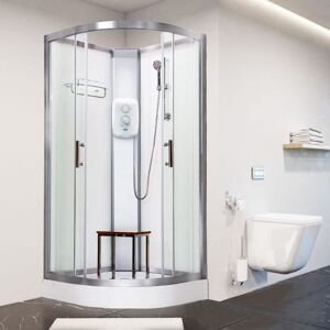 Vidalux Pure E 1000 x 1000 Electric Shower Cabin Triton Standard 9.5KW