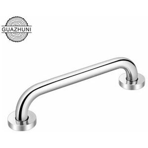 DHKLFA Wall Mounted Stainless Steel Grab Bar Bathtub Handle Bathroom Toilet Safety Grab Bar for Disabled Elderly Children(30cm)