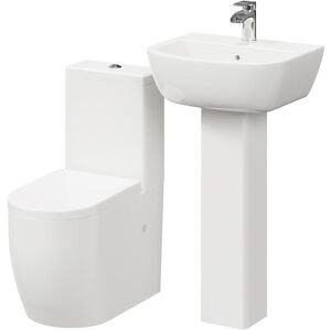 Wholesale Domestic - Darnley 530mm Full Pedestal Basin and Round Toilet Suite