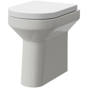 Wholesale Domestic - Newburn Comfort Height Back to Wall Toilet Pan with Soft Close Toilet Seat