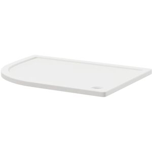 Wholesale Domestic Pearlstone Slip Resistant 1200mm x 900mm x 40mm Left Hand Offset Quadrant Shower Tray
