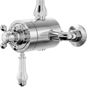 Windsor Traditional Polished Chrome Exposed Thermostatic Shower Valve