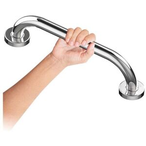 ZVD - 25cm Toilet Grab Bar Stainless Steel Chrome Bathroom Grab Bar Shower Handle Bath Handle Bathroom Grab Bars