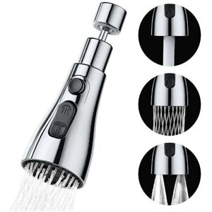 ZVD - Douchette Robinet Cuisine 3 Modes- 360 Degres Embout pour Robinet Cuisine, Tete de Robinet, Mitigeur Evier Douchette, Rallonge pour Robinet de