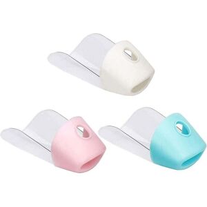 ZVD - Lot de 3 rallonges de robinet en plastique, rallonges universelles de robinet d'évier de salle de bain, pour se laver facilement les mains-Fei