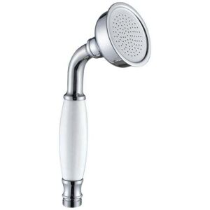 ZVD Pommeau de douche en laiton pulvérisateur de douche à main victorien traditionnel chromé poli