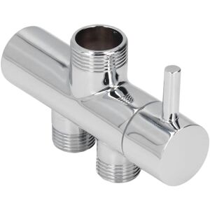 ZVD - Shower Arm Diverter G3/4 to G1/2 Waterproof Tee Connector Brass Shower Diverter Valve for Bathroom
